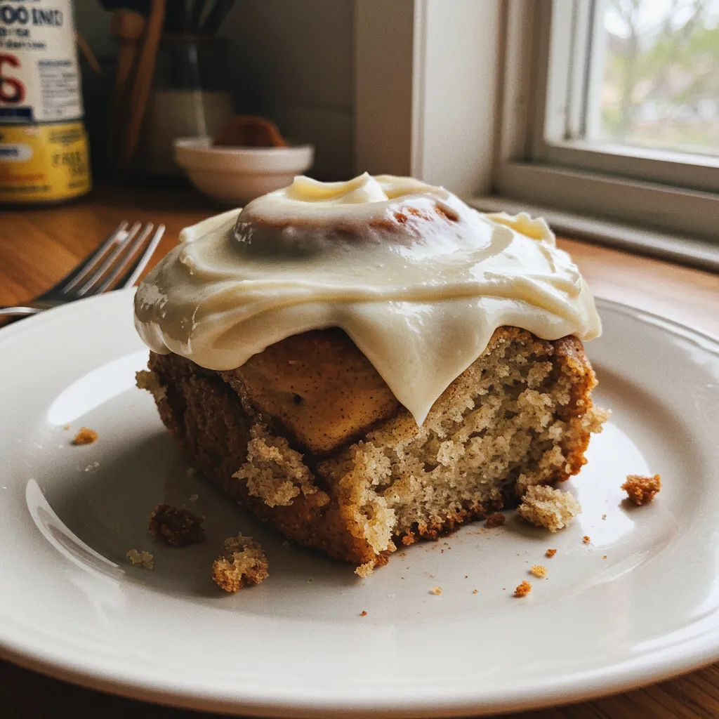 Banana Bread Cinnamon Rolls with Cream Cheese Frosting: Ultimate Comfort Fusion - tertiary view